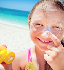 Skincare in the sun